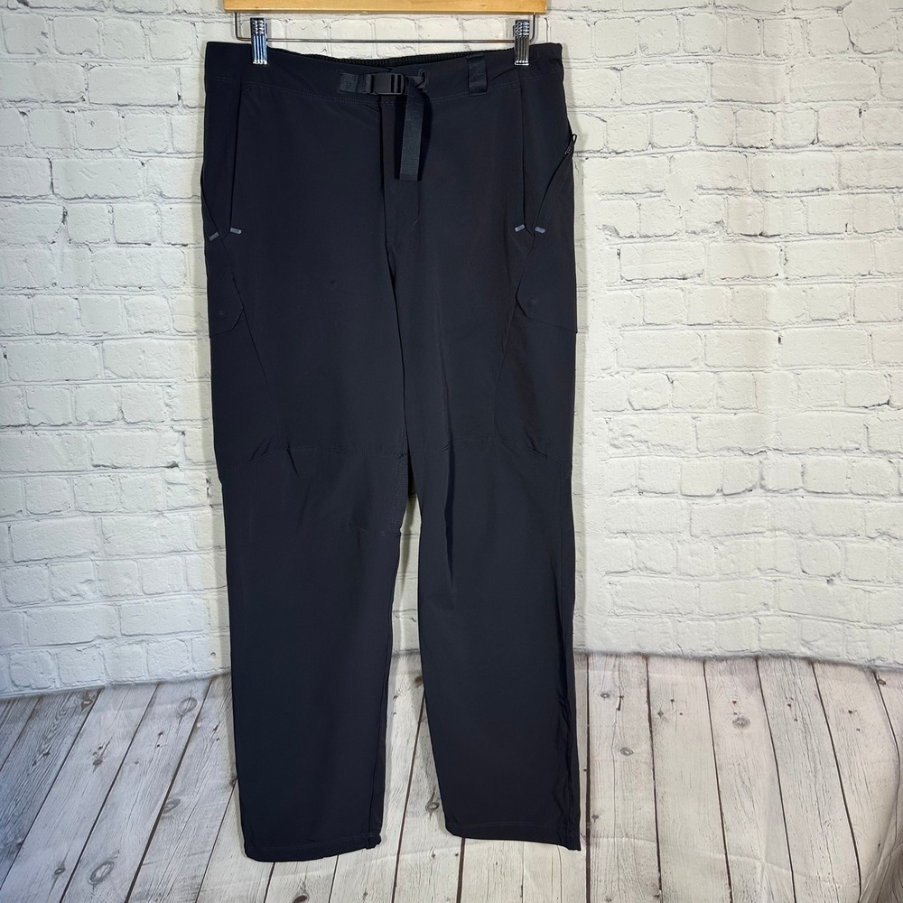 Lululemon Outdoor Training Pants 33 Mens Black Technical Hiking LM5AI5S Active‎